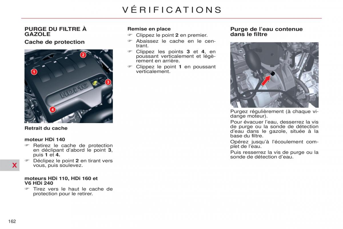 Citroen C5 II 2 manuel du proprietaire / page 164