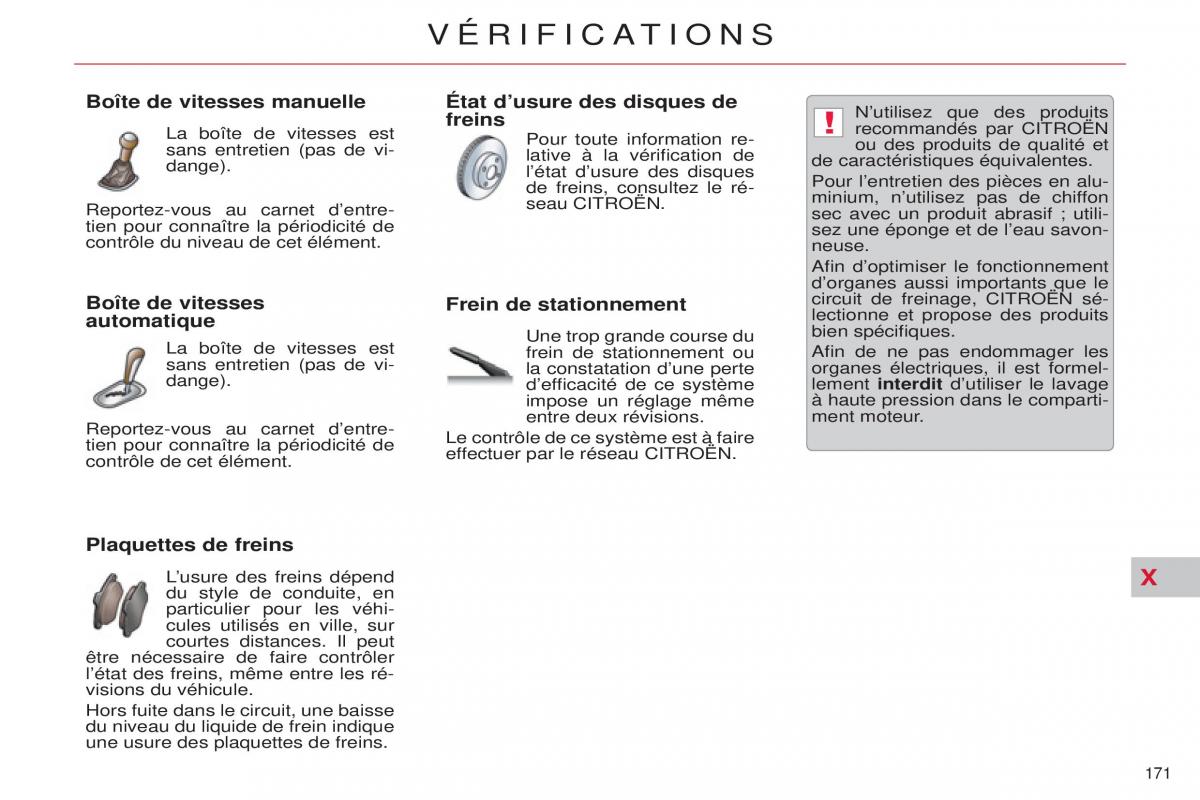 Citroen C5 II 2 manuel du proprietaire / page 173