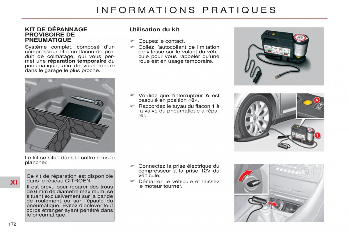 Citroen C5 II 2 manuel du proprietaire / page 174