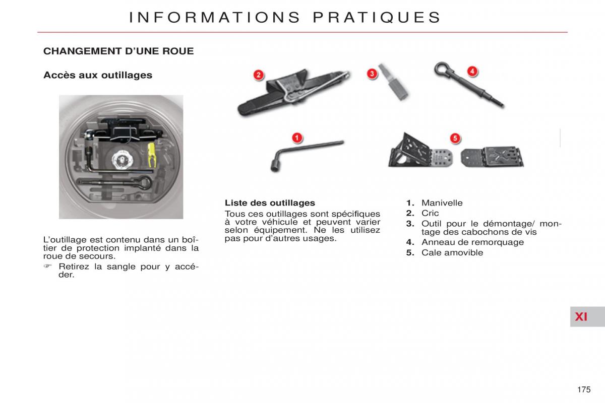 Citroen C5 II 2 manuel du proprietaire / page 177