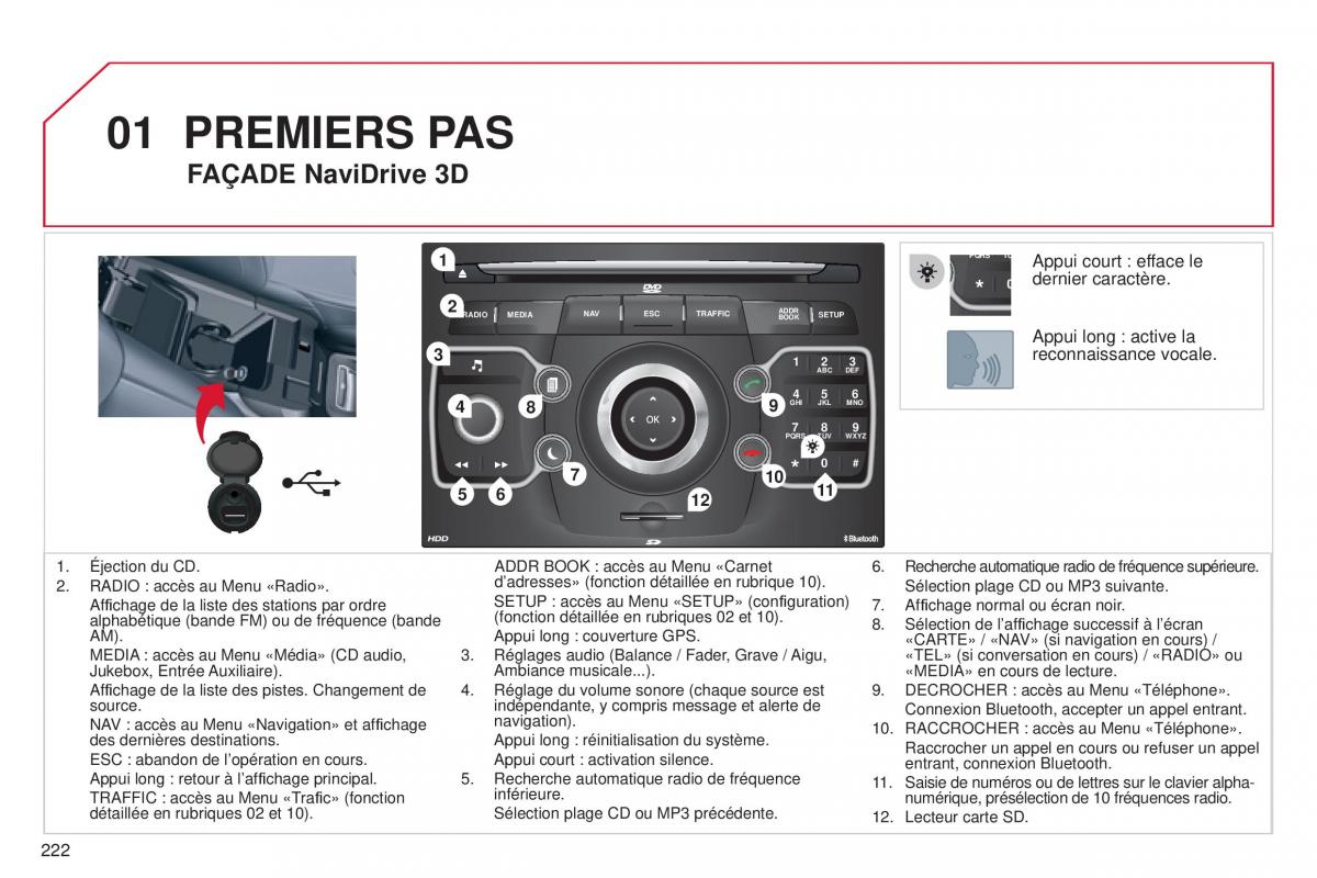 Citroen C5 II 2 manuel du proprietaire / page 224