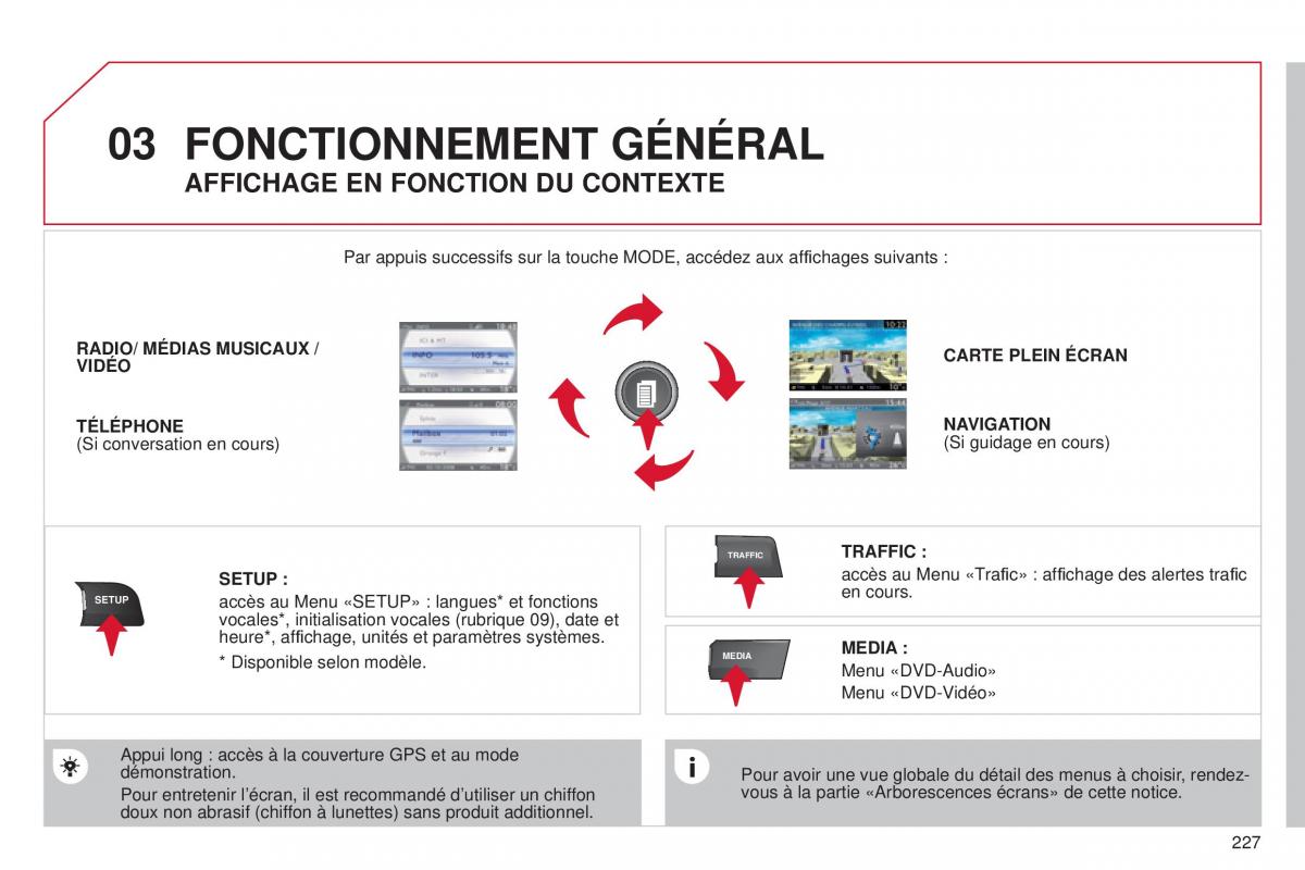 Citroen C5 II 2 manuel du proprietaire / page 229