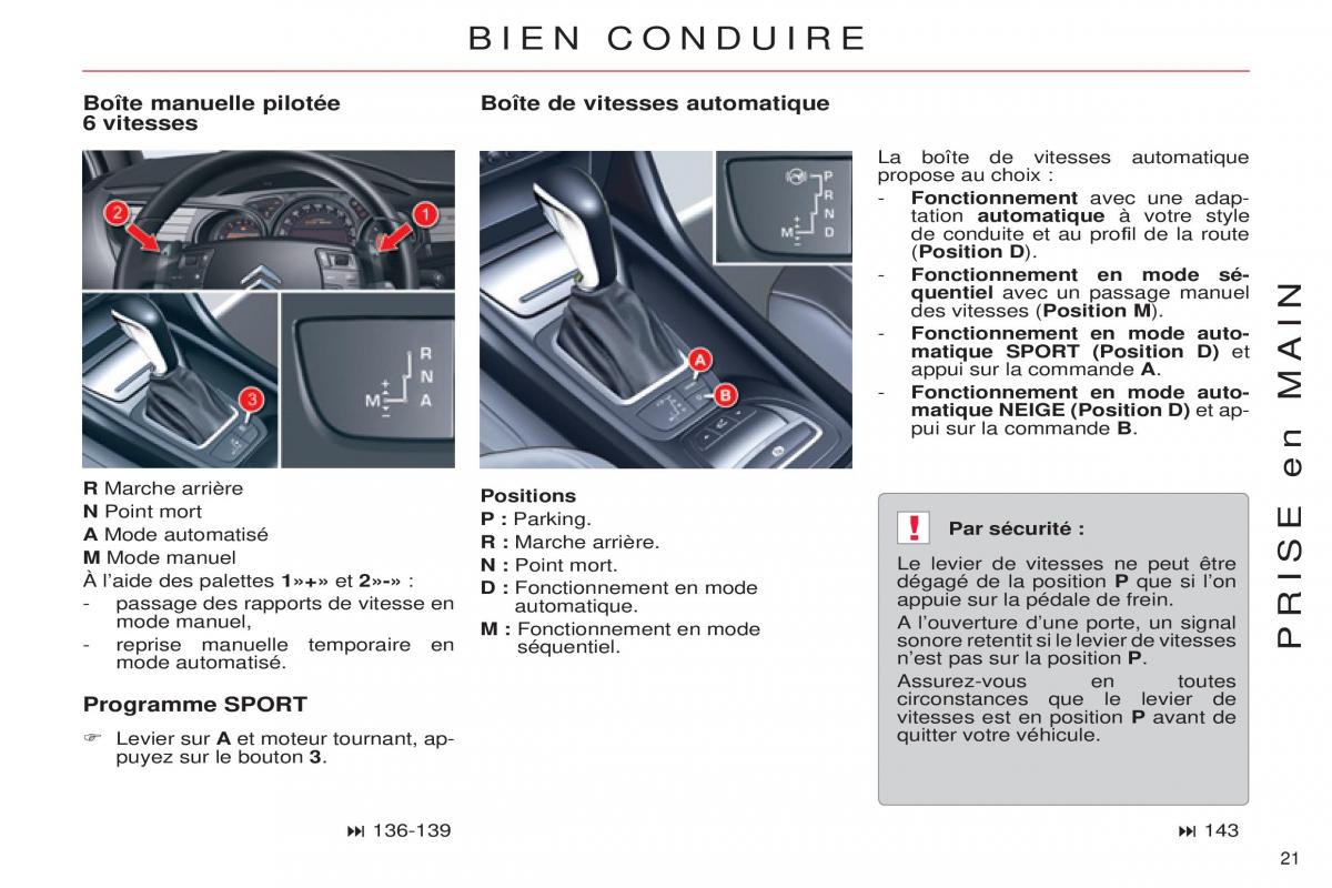 Citroen C5 II 2 manuel du proprietaire / page 23