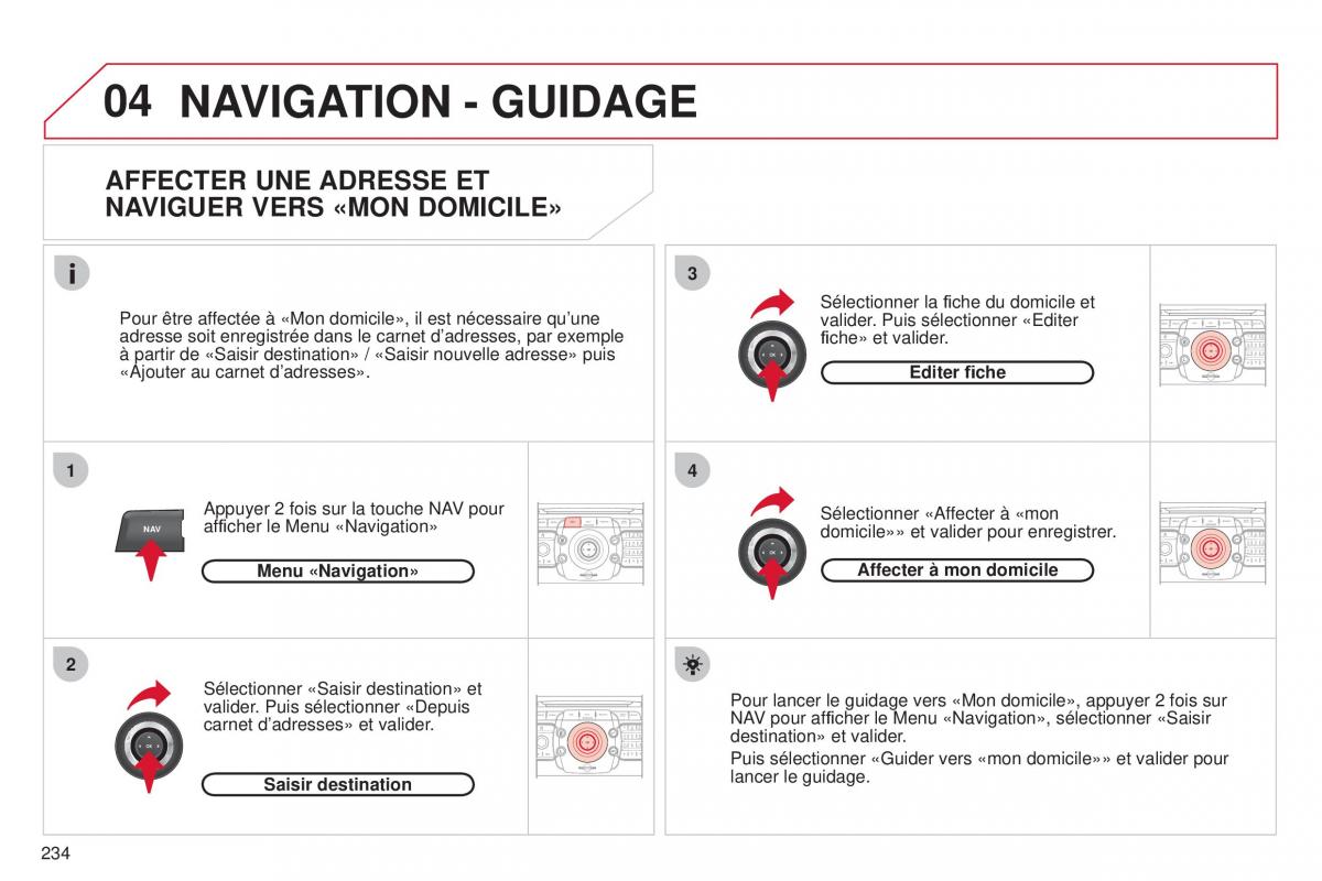 Citroen C5 II 2 manuel du proprietaire / page 236