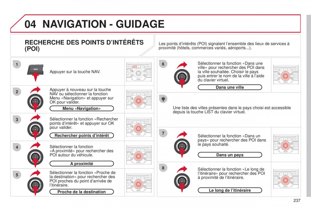 Citroen C5 II 2 manuel du proprietaire / page 239