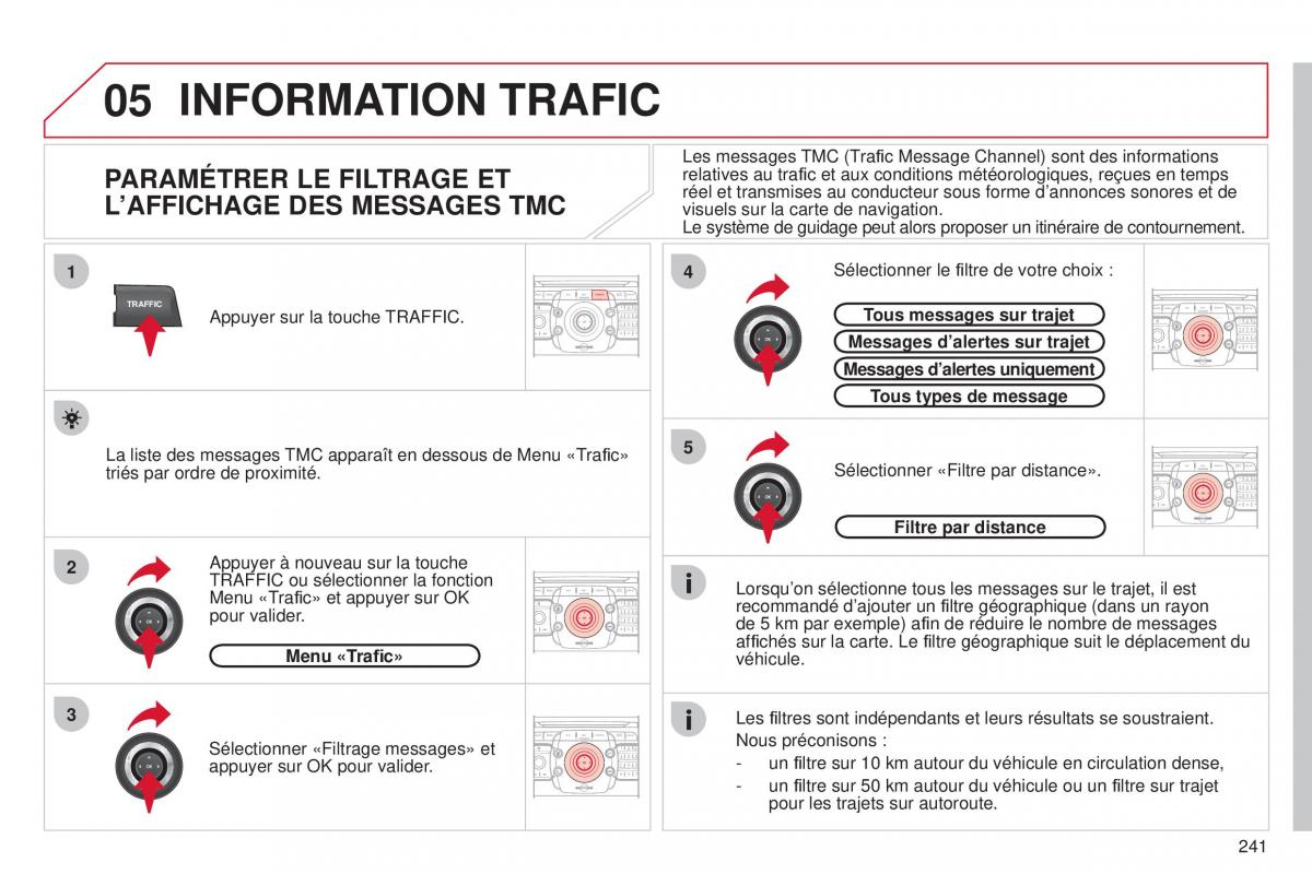 Citroen C5 II 2 manuel du proprietaire / page 243