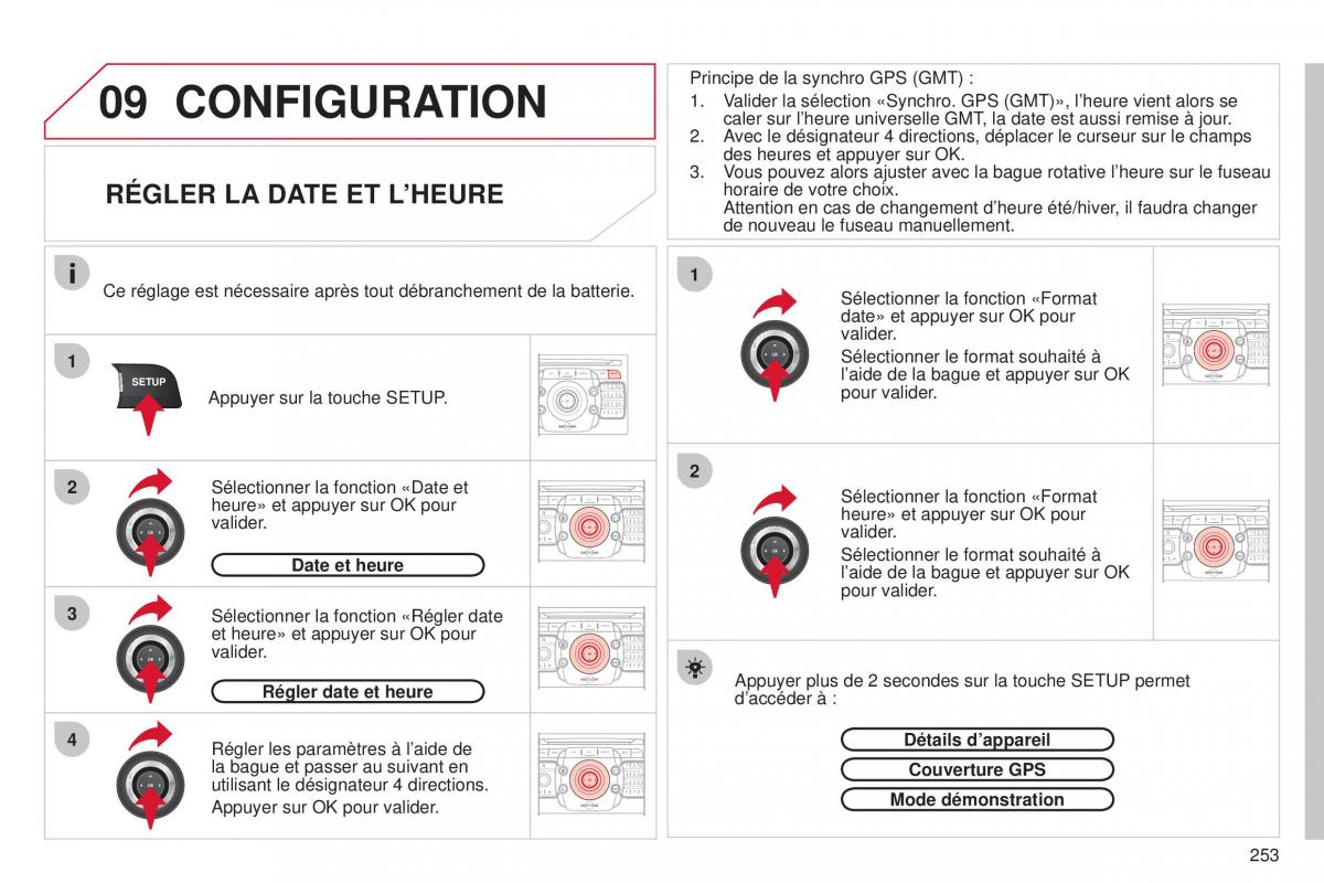 Citroen C5 II 2 manuel du proprietaire / page 255