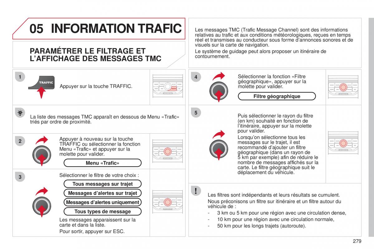 Citroen C5 II 2 manuel du proprietaire / page 281