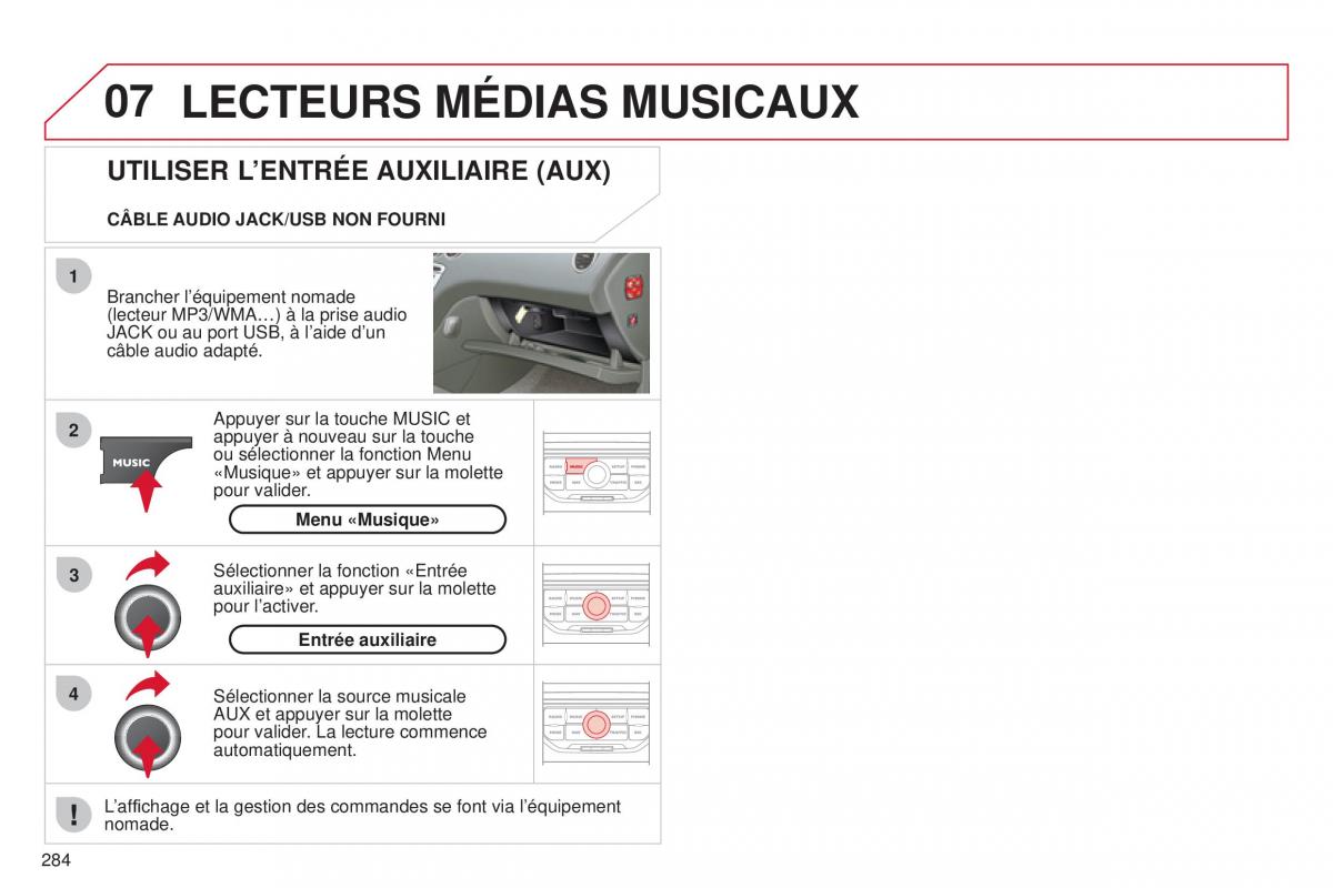 Citroen C5 II 2 manuel du proprietaire / page 286