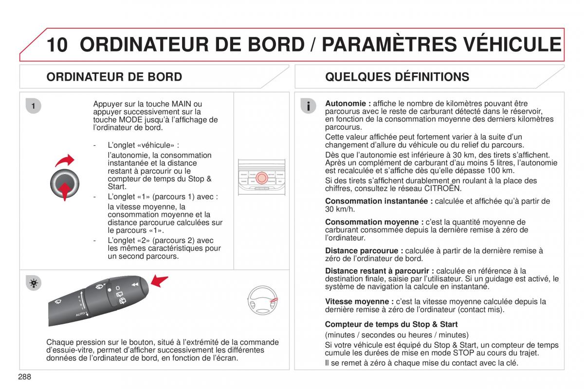 Citroen C5 II 2 manuel du proprietaire / page 290