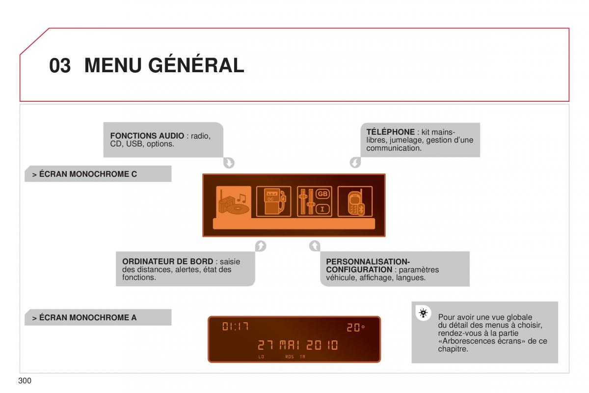 Citroen C5 II 2 manuel du proprietaire / page 302