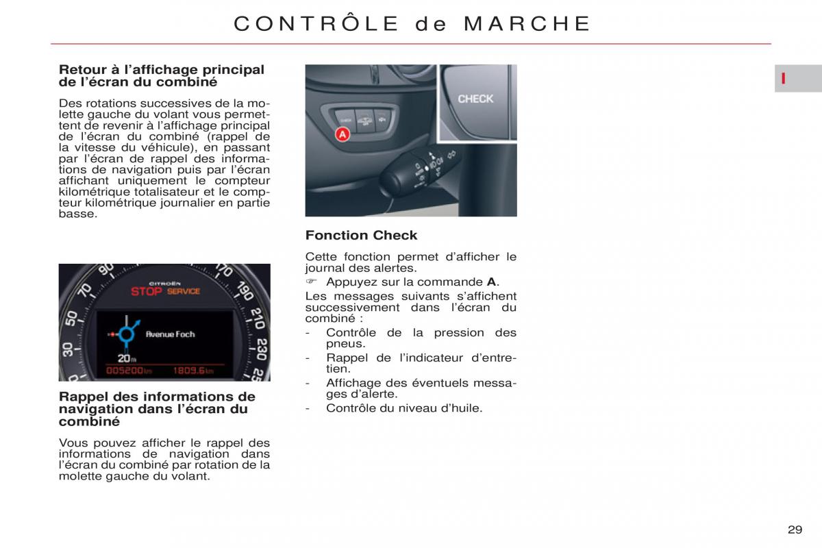 Citroen C5 II 2 manuel du proprietaire / page 31