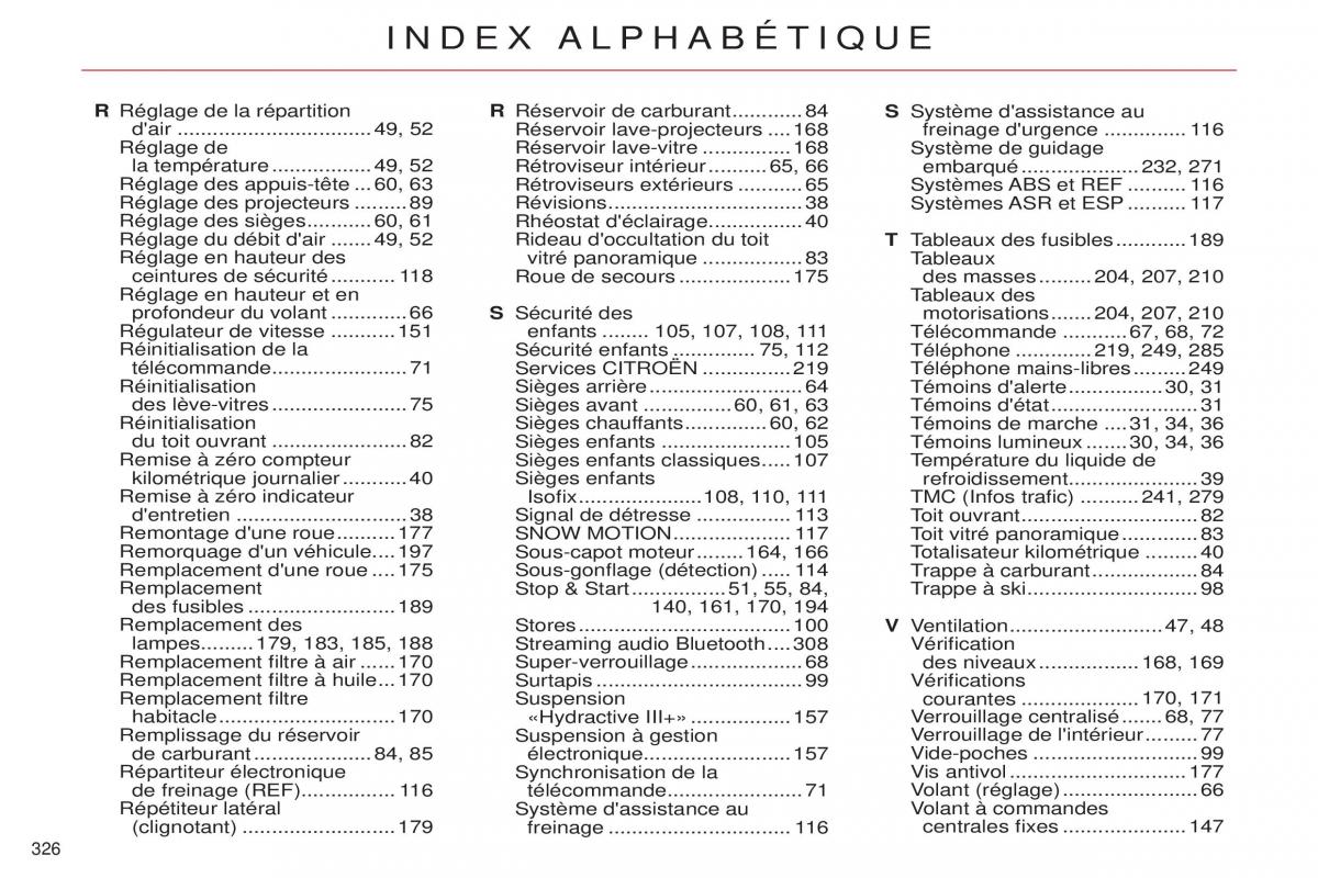 Citroen C5 II 2 manuel du proprietaire / page 328