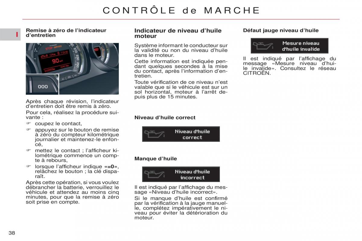 Citroen C5 II 2 manuel du proprietaire / page 40