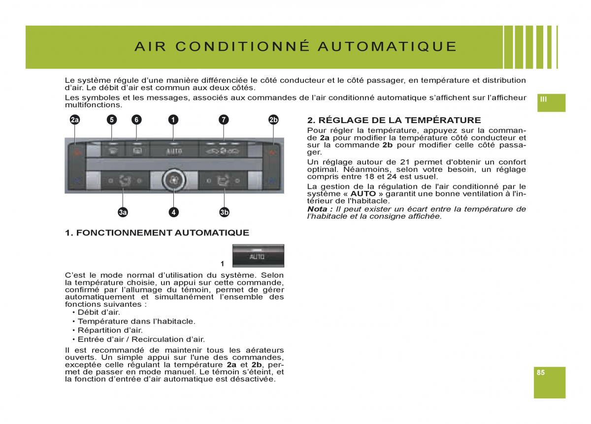 Citroen C6 manuel du proprietaire / page 89