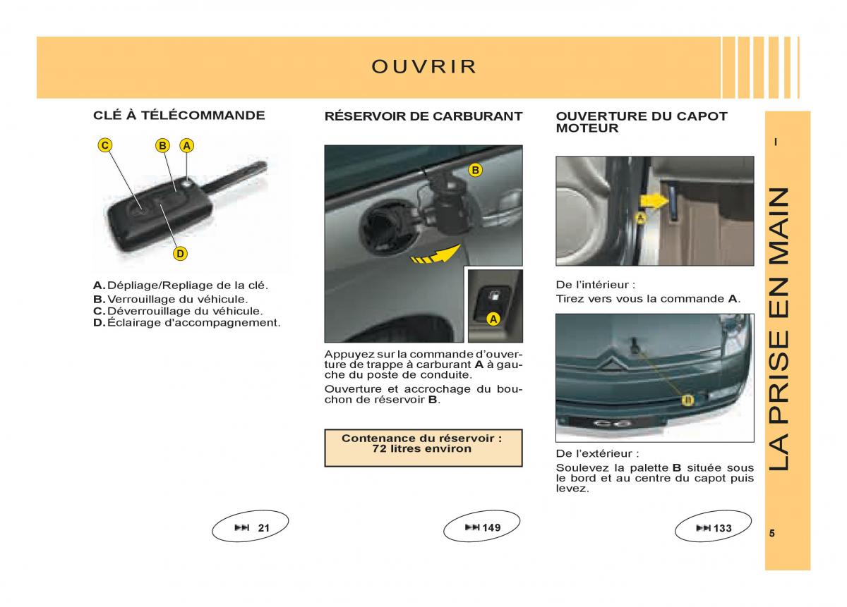 Citroen C6 manuel du proprietaire / page 9