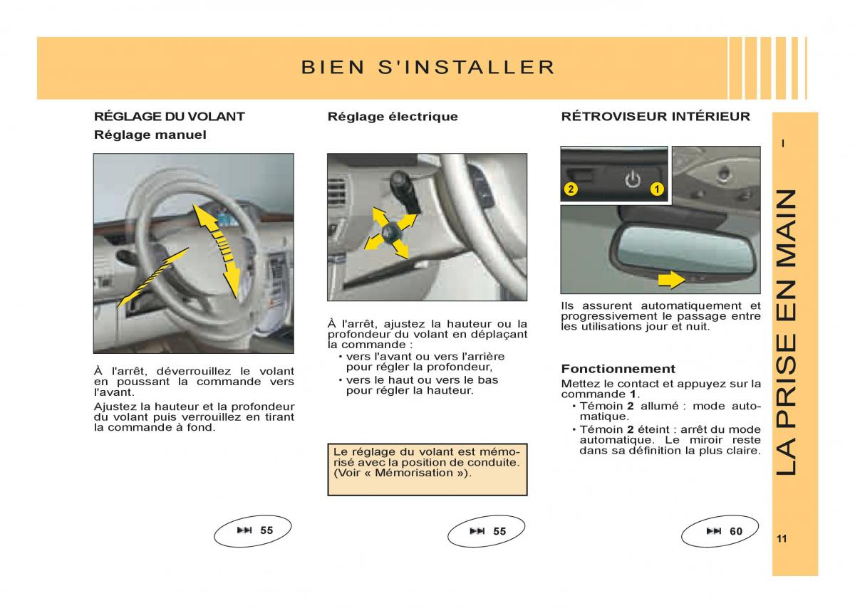 Citroen C6 manuel du proprietaire / page 15