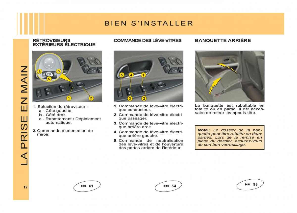 Citroen C6 manuel du proprietaire / page 16