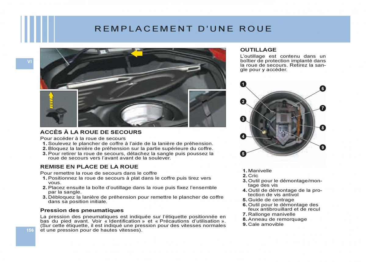 Citroen C6 manuel du proprietaire / page 160