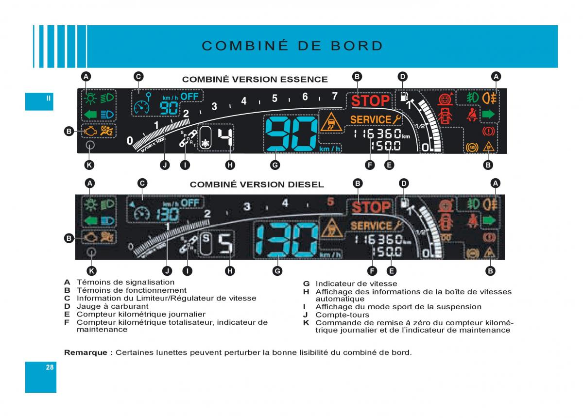 Citroen C6 manuel du proprietaire / page 32