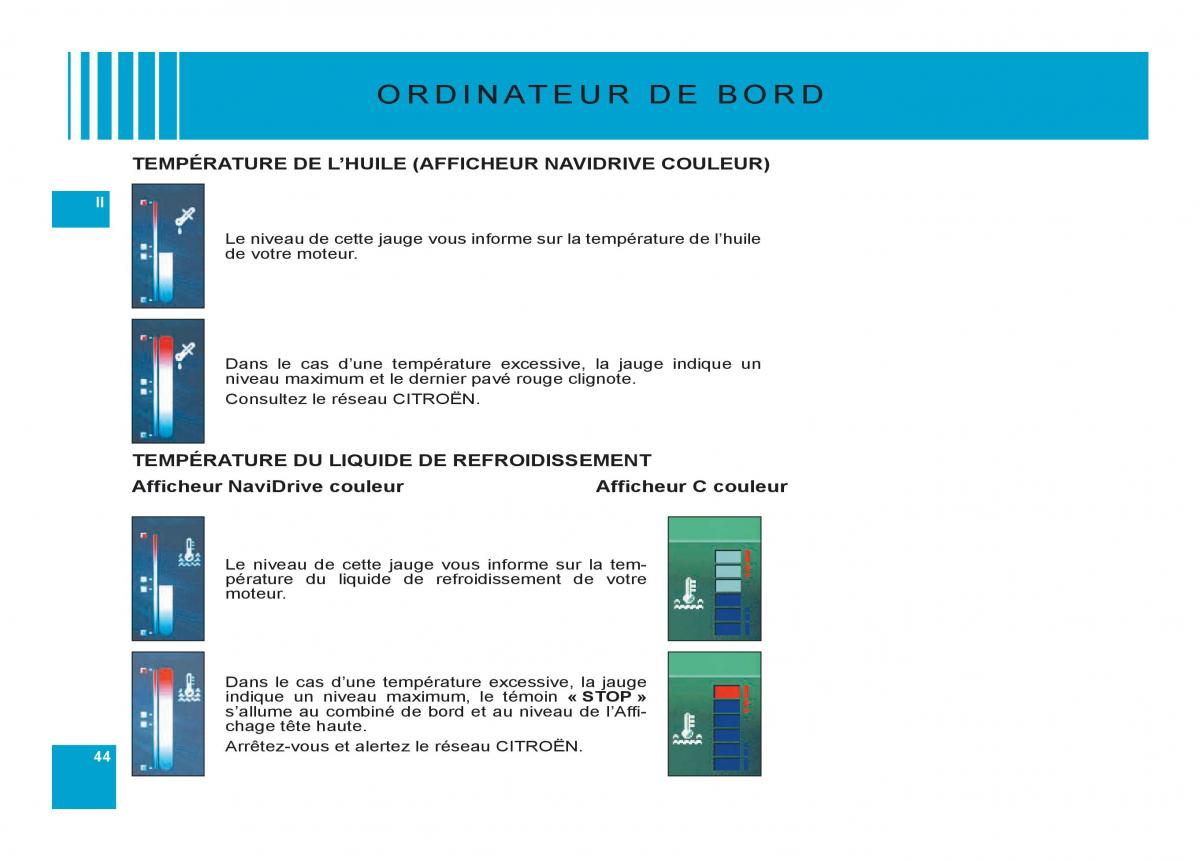 Citroen C6 manuel du proprietaire / page 48