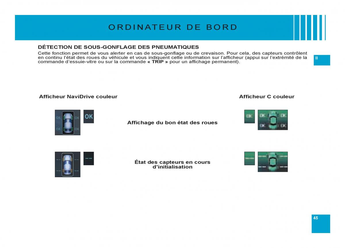 Citroen C6 manuel du proprietaire / page 49