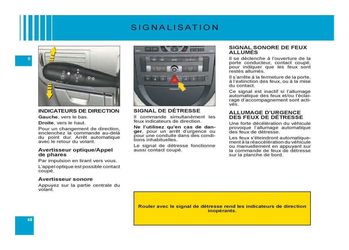 Citroen C6 manuel du proprietaire / page 52