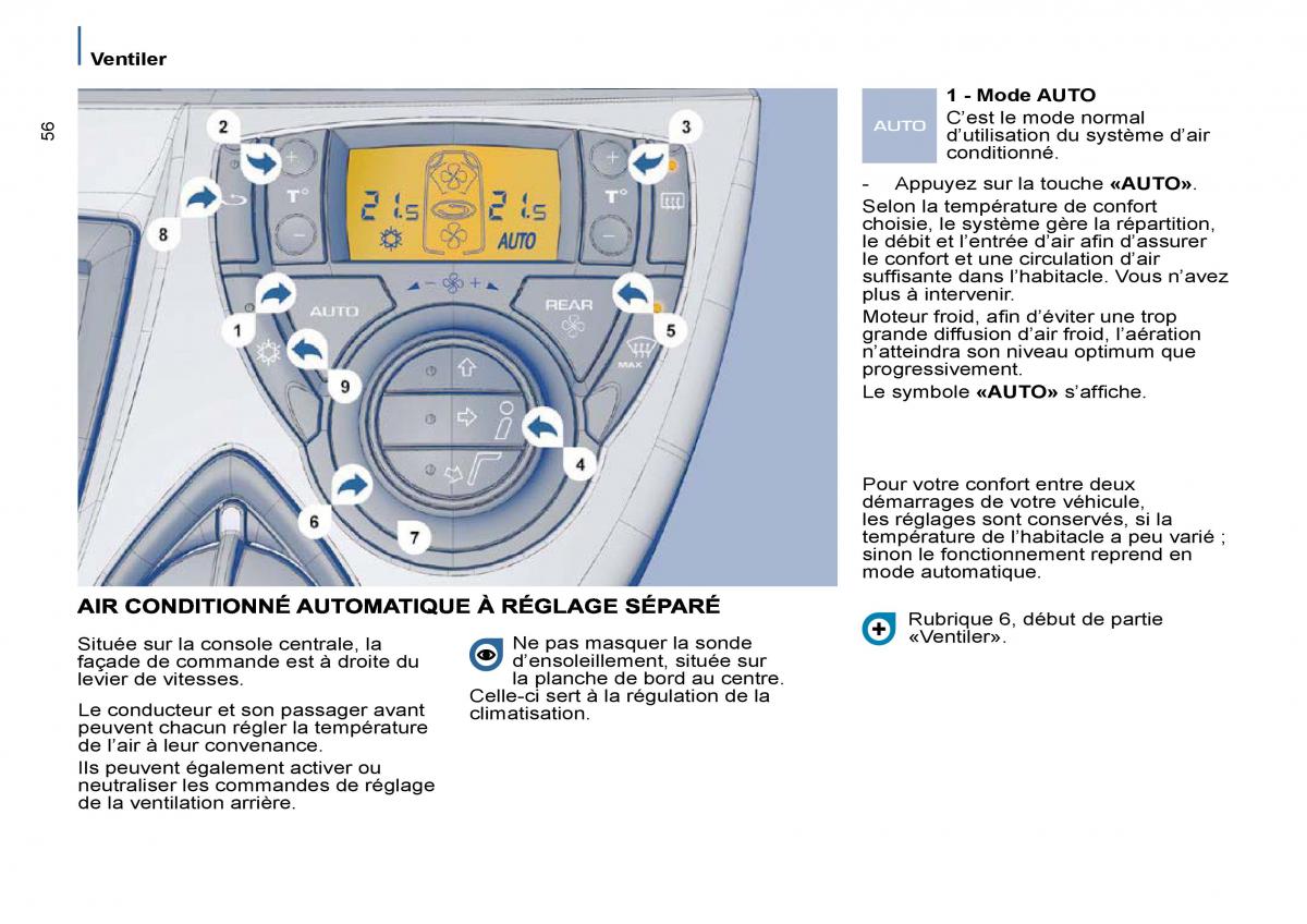 Citroen C8 manuel du proprietaire / page 61