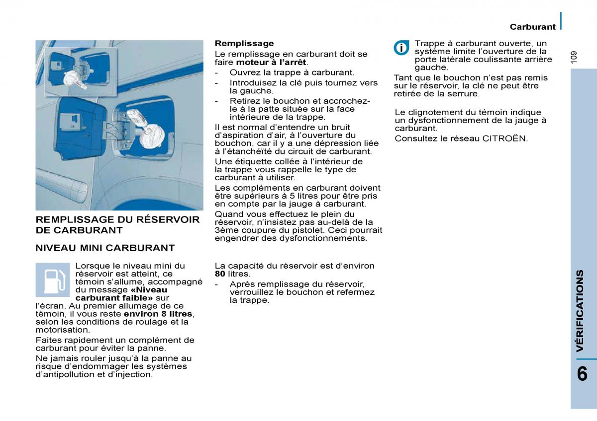 Citroen C8 manuel du proprietaire / page 114