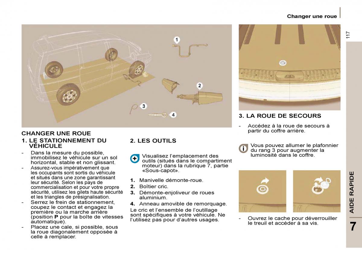 Citroen C8 manuel du proprietaire / page 122