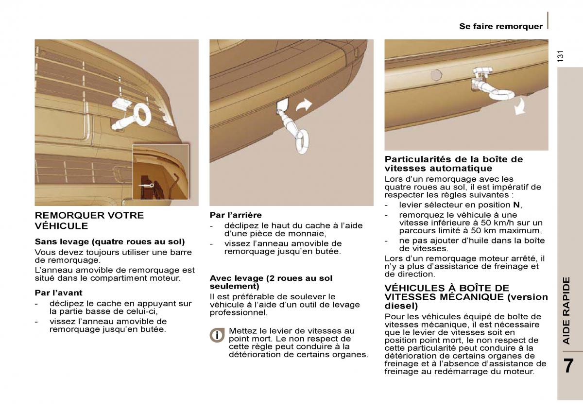 Citroen C8 manuel du proprietaire / page 136