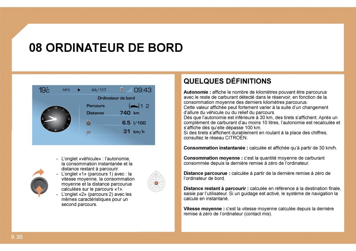 Citroen C8 manuel du proprietaire / page 179