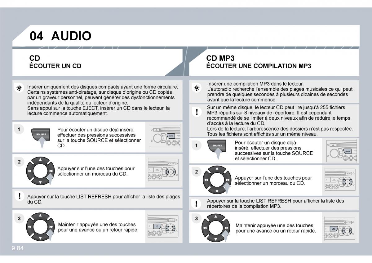 Citroen C8 manuel du proprietaire / page 227