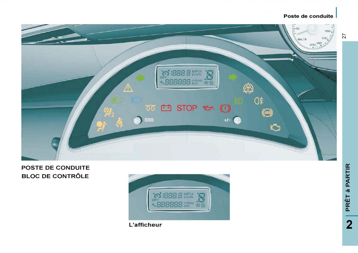 Citroen C8 manuel du proprietaire / page 32