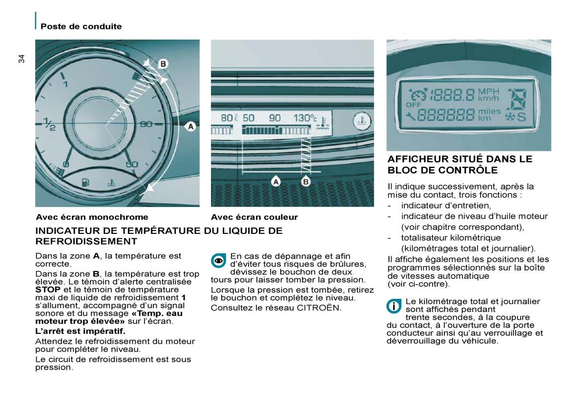 Citroen C8 manuel du proprietaire / page 39