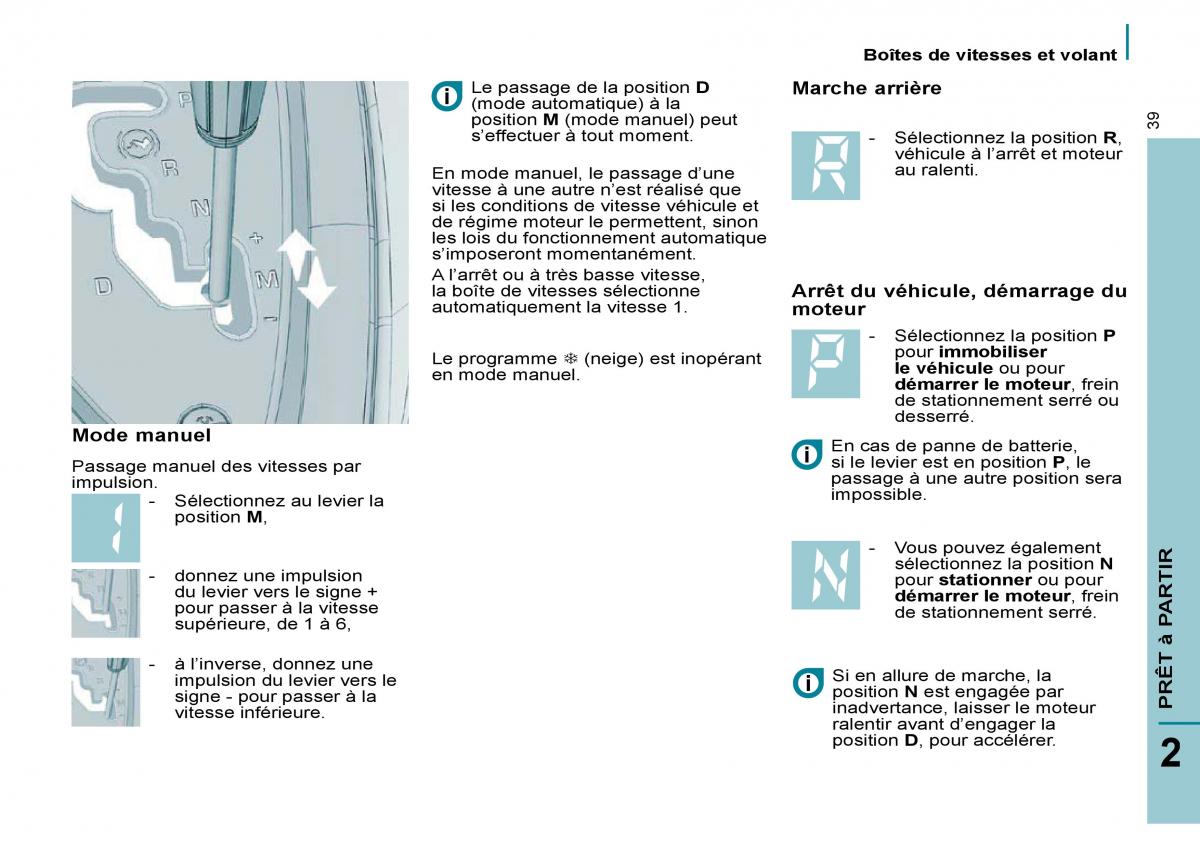 Citroen C8 manuel du proprietaire / page 44