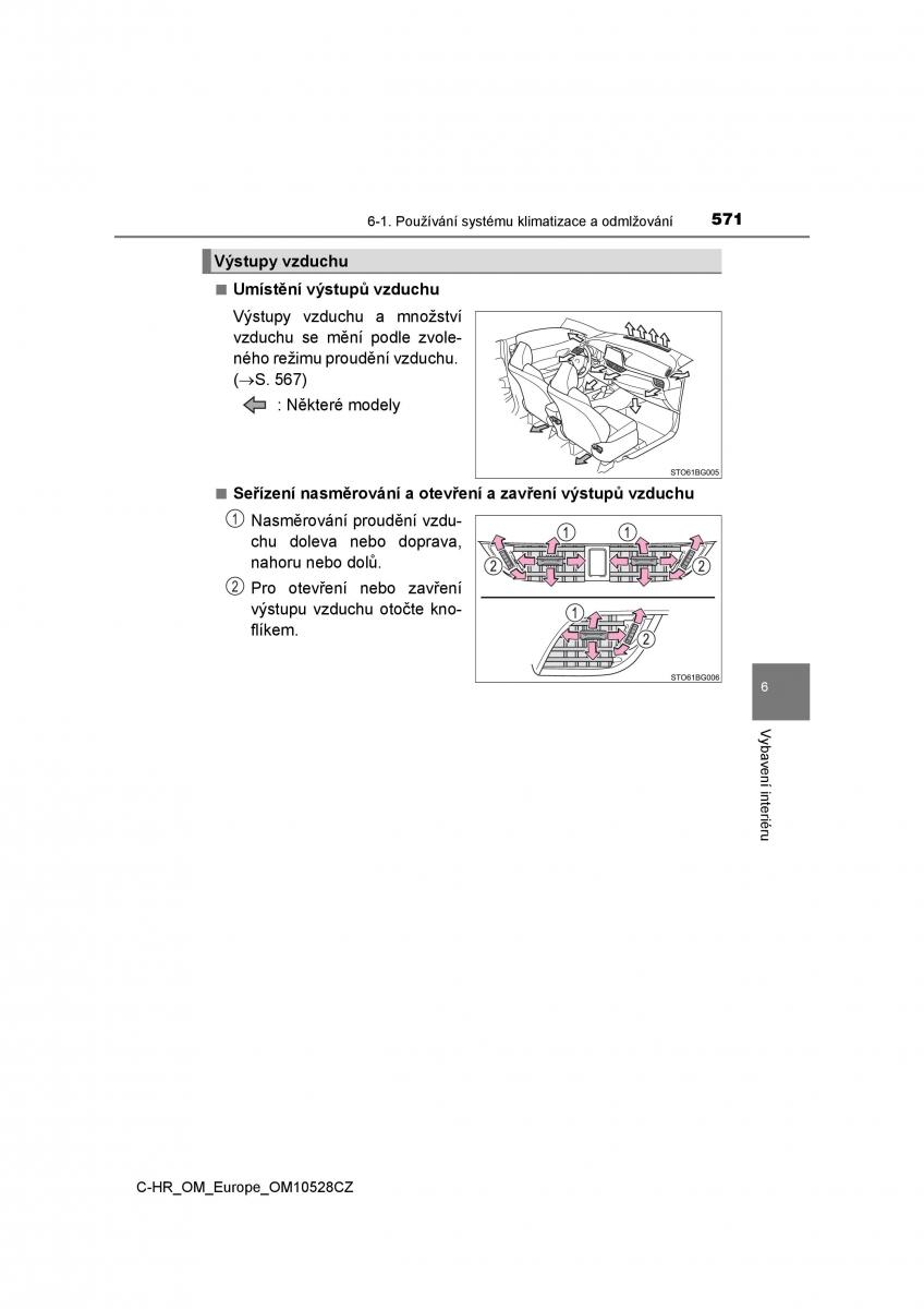 Toyota C HR navod k obsludze / page 571