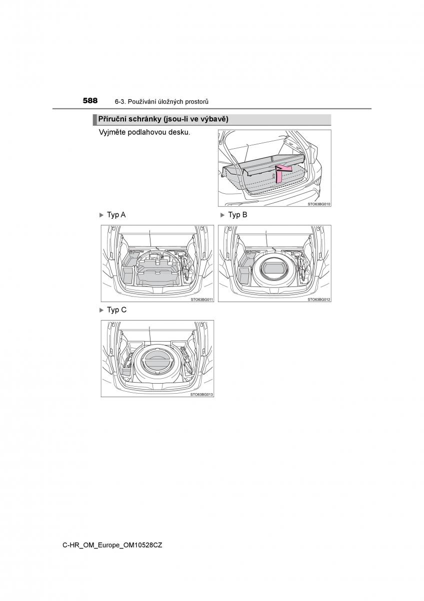 Toyota C HR navod k obsludze / page 588