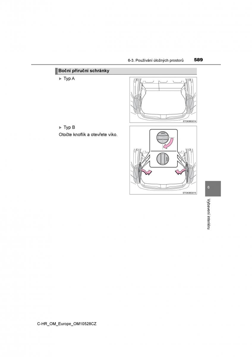 Toyota C HR navod k obsludze / page 589