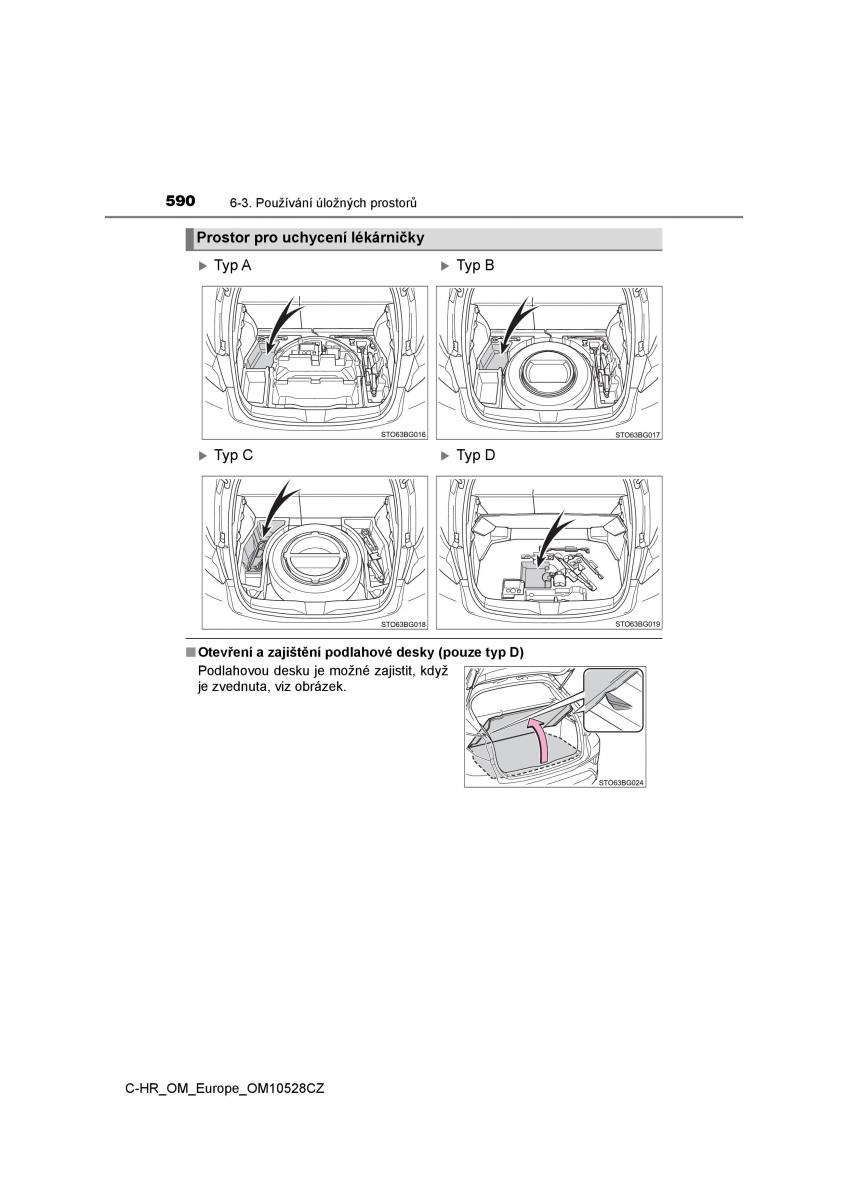 Toyota C HR navod k obsludze / page 590