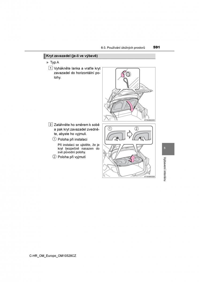 Toyota C HR navod k obsludze / page 591