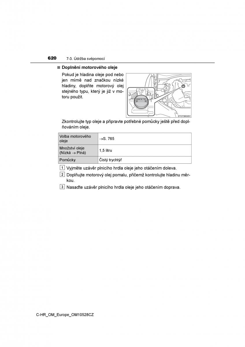 Toyota C HR navod k obsludze / page 620