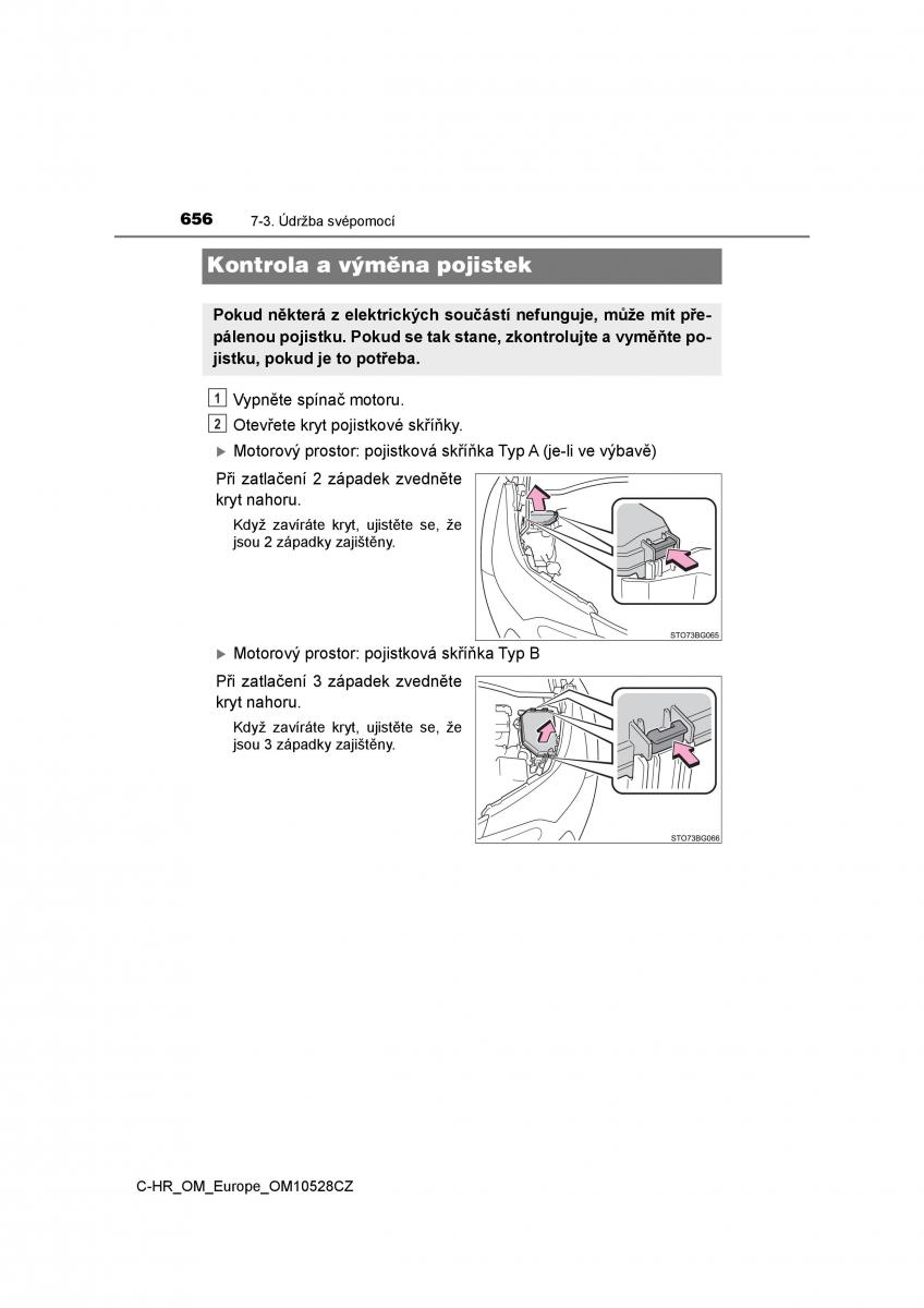 Toyota C HR navod k obsludze / page 656