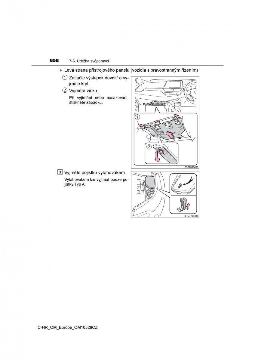 Toyota C HR navod k obsludze / page 658