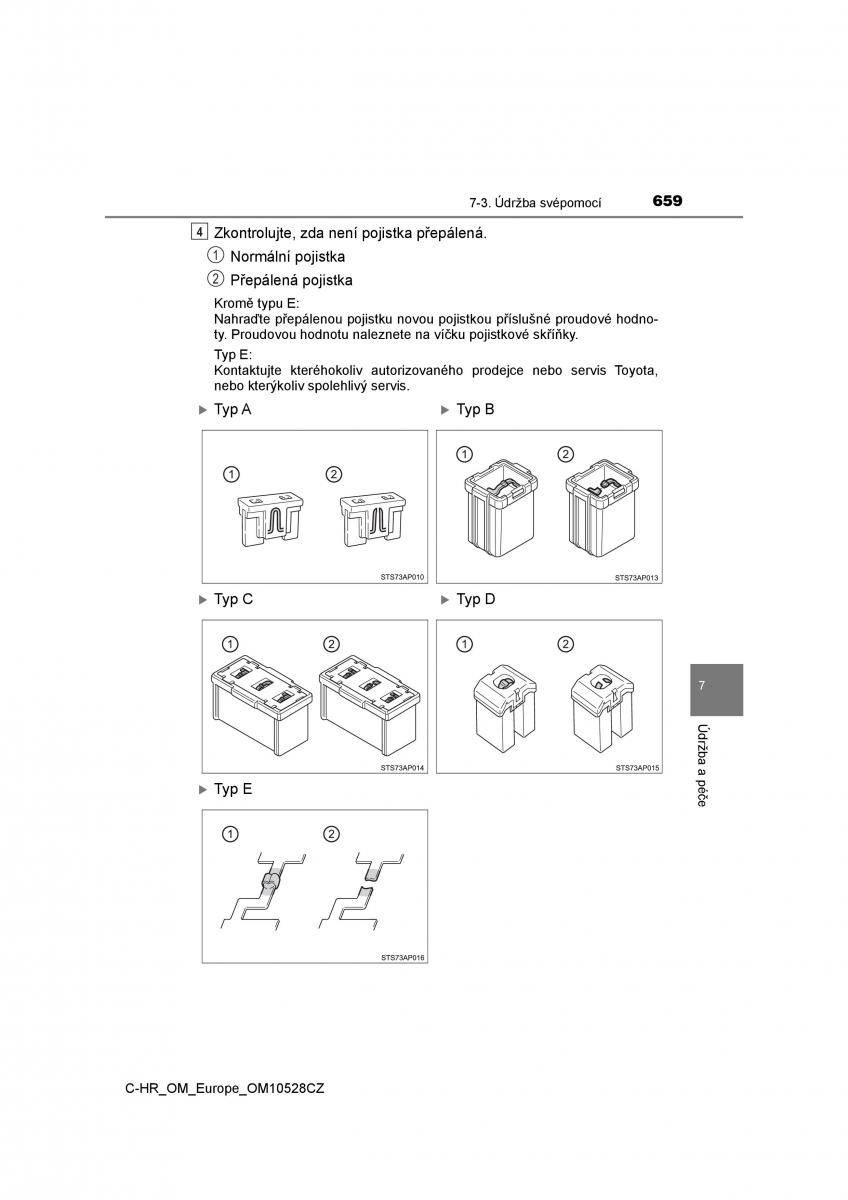 Toyota C HR navod k obsludze / page 659