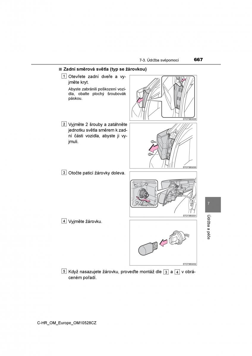 Toyota C HR navod k obsludze / page 667