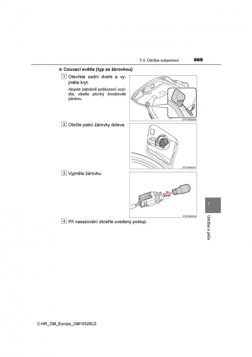 Toyota C HR navod k obsludze / page 669