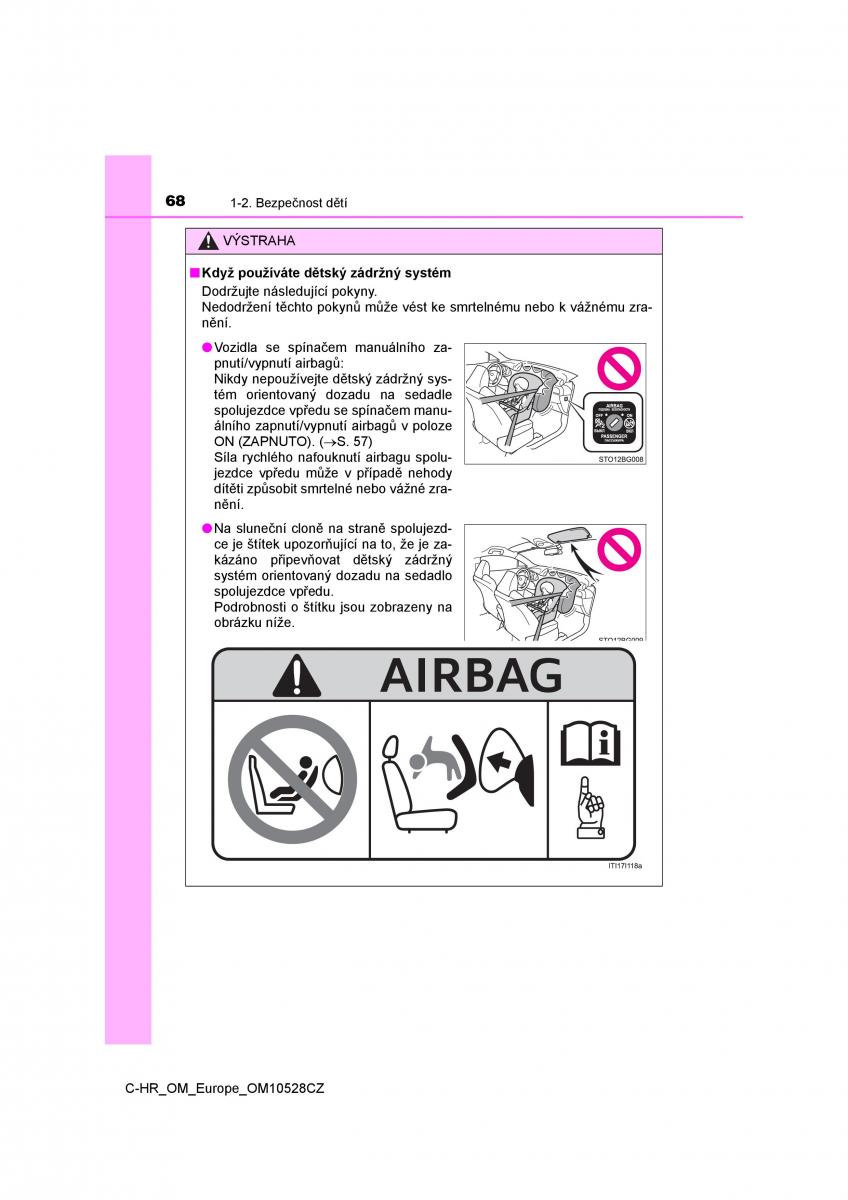 Toyota C HR navod k obsludze / page 68