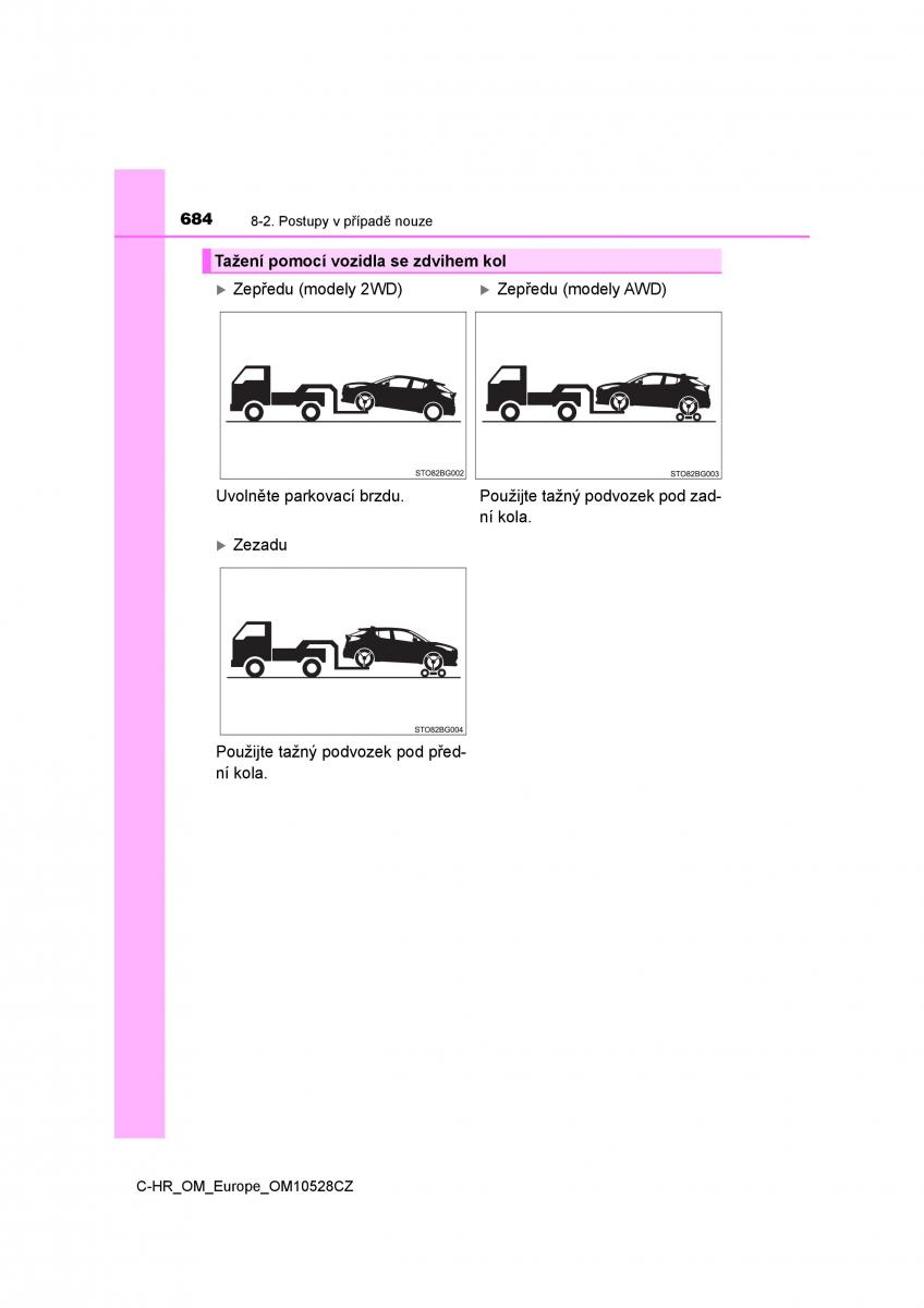 Toyota C HR navod k obsludze / page 684