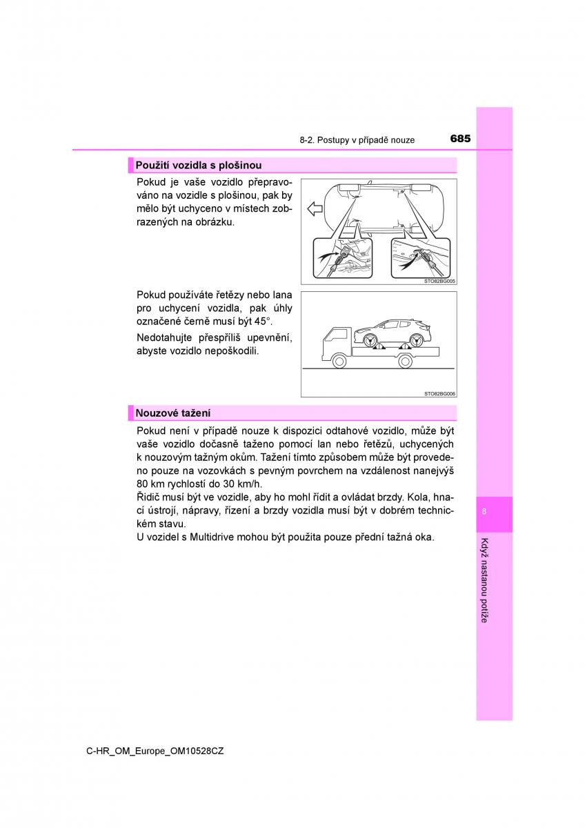 Toyota C HR navod k obsludze / page 685